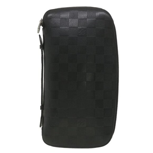 LOUIS VUITTON Damier Infini Atoll Travel Case Black - Picture 1 of 15